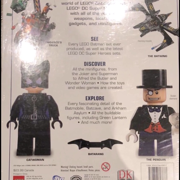 Batman Encyclopedia with Lego toy - Picture 2 of 2